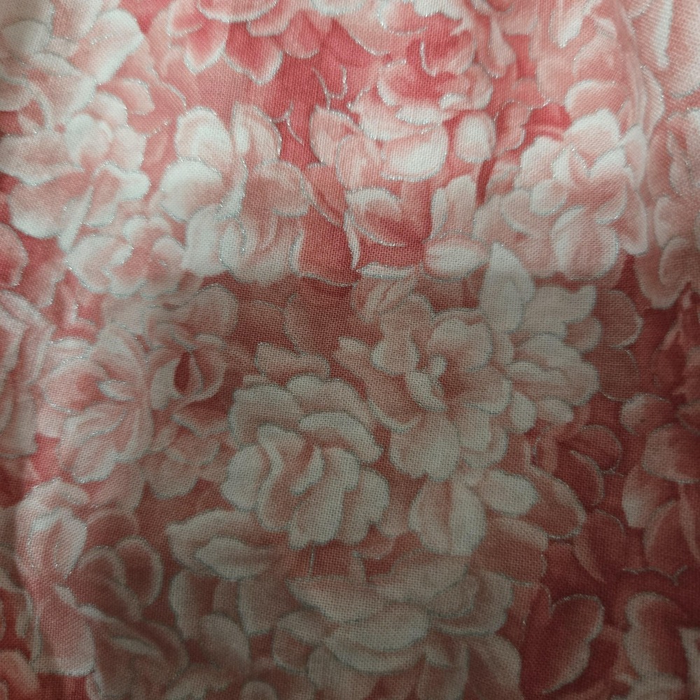 Sundress Girls 4T Pink Floral Cotton Sleeveless Tie Strap Knee Length Summer - Picture 2 of 9